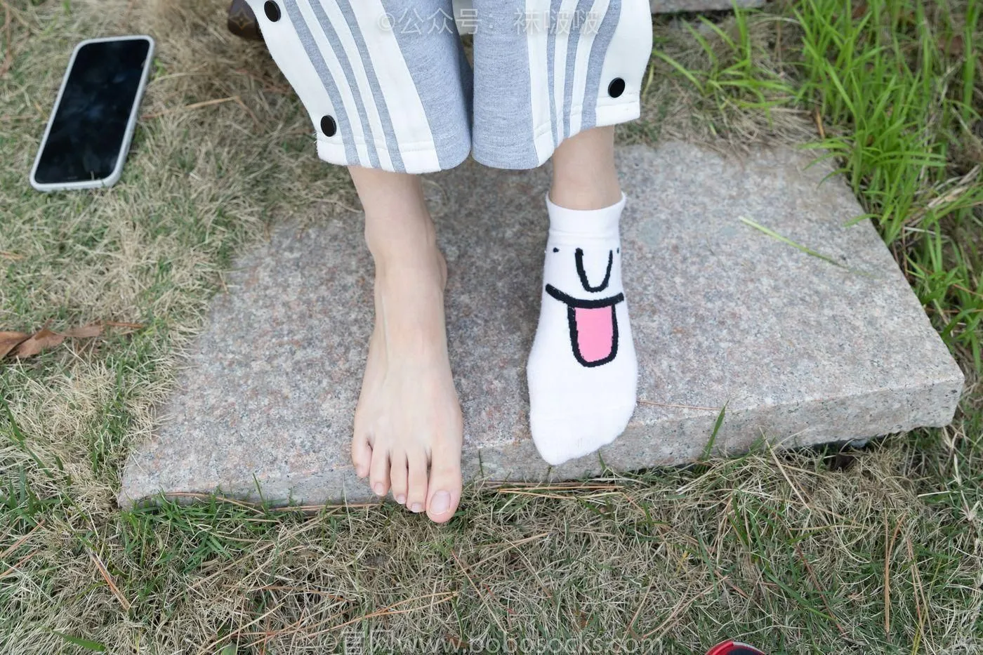 [BoBoSocks袜啵啵]NO.023 稚予-AJ、白色短棉袜、裸足 [119P]插图7